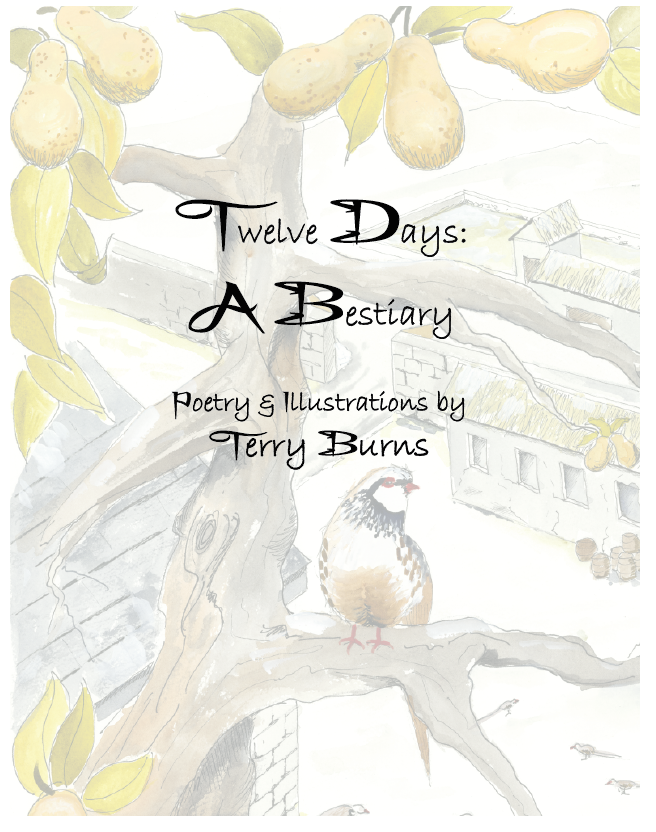 Twelve Days A Bestiary Cover